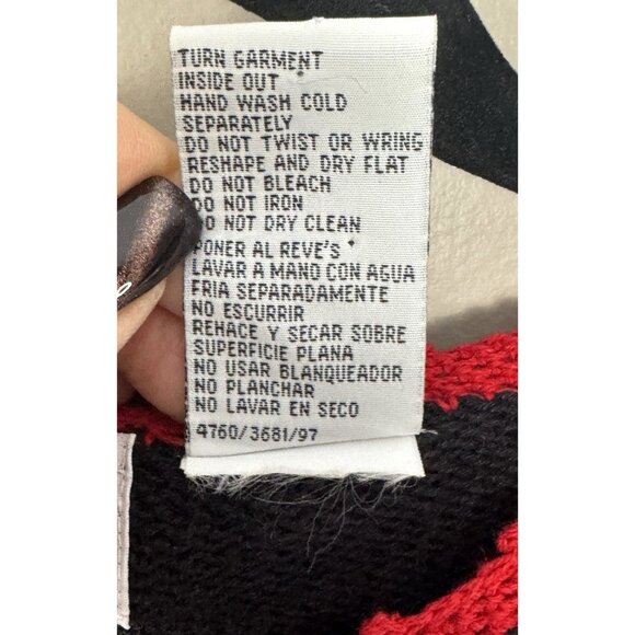 Vintage Nutcracker Women Small Embroidered Santa Ugly Christmas Cardigan Grandma - Picture 3 of 8